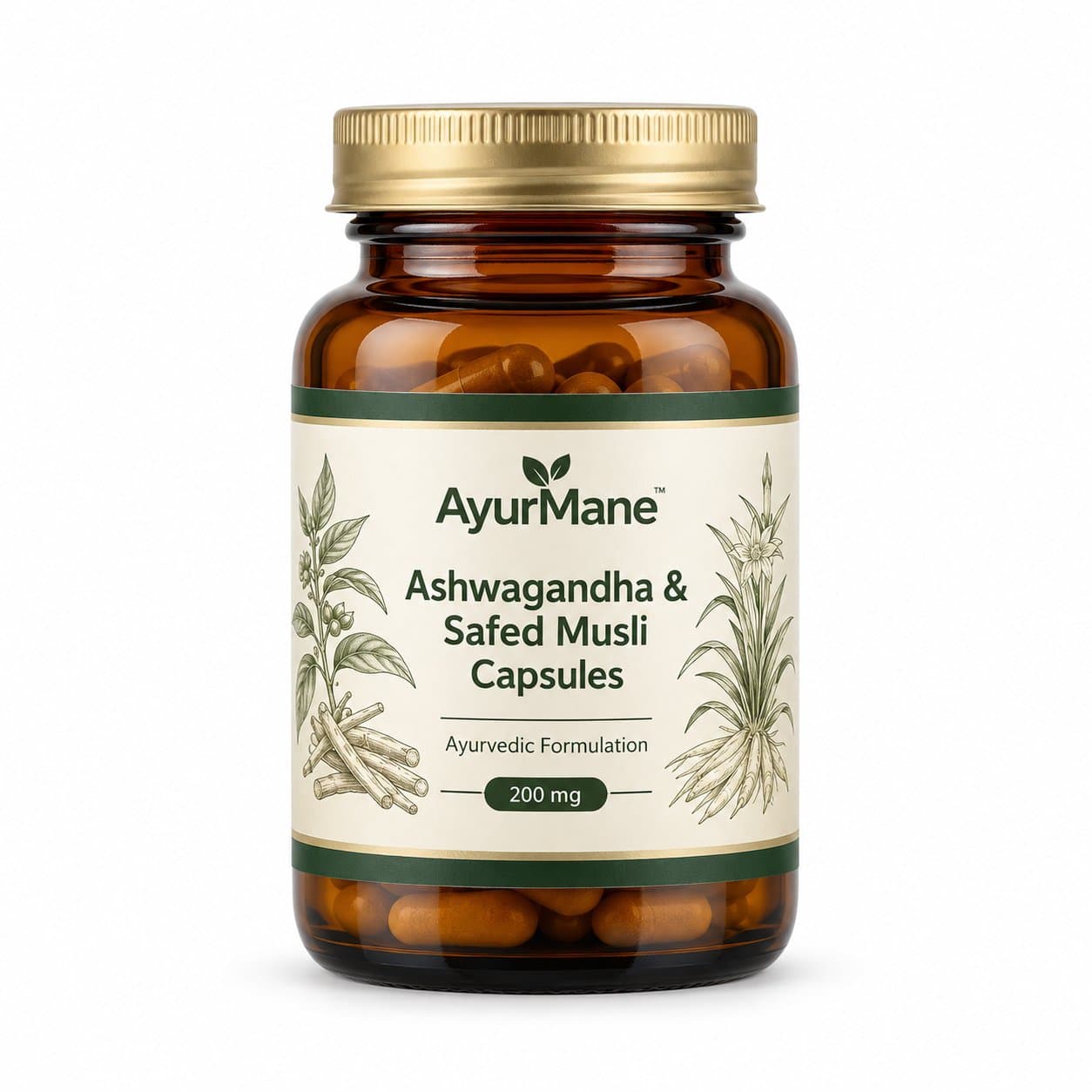 Ashwagandha & Safed Musli Capsules